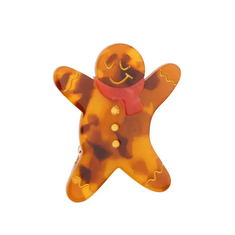 Gingerbread Man Hair Clip by Coucou Suzette