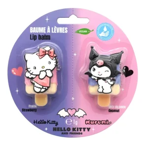 Hello Kitty & Kuromi Lip Balm Duo by Take Care