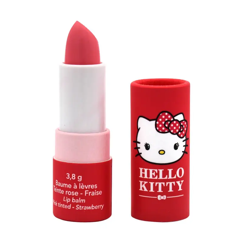 Hello Kitty Rose Tinted Strawberry Lip Balm by Take Care