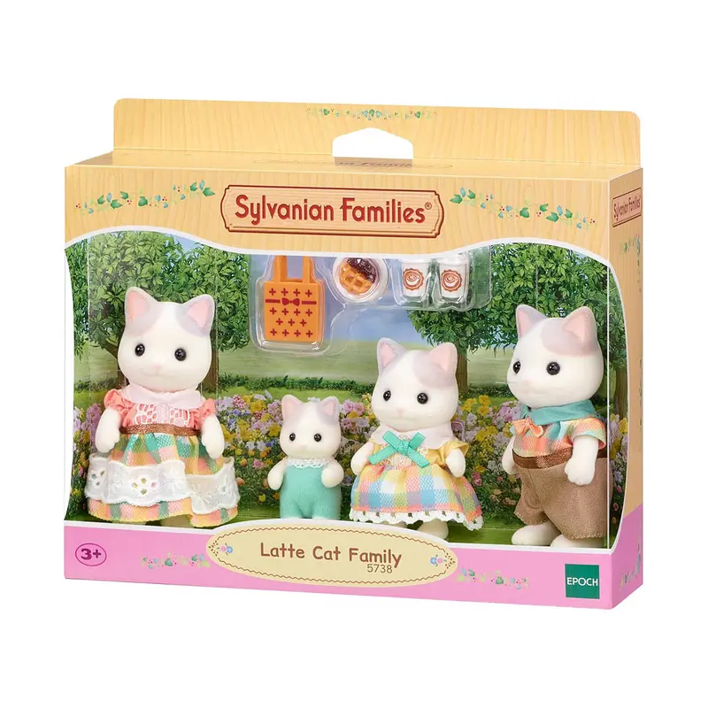Latte Cat Family by Sylvanian Families