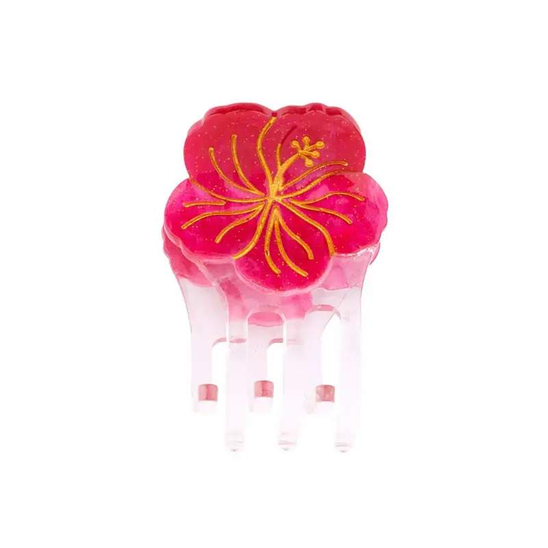 Mini Hibiscus Hair Claw by Coucou Suzette