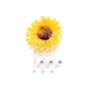 Mini Sunflower Hair Claw by Coucou Suzette