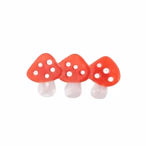Mushroom Hair Clip by Coucou Suzette