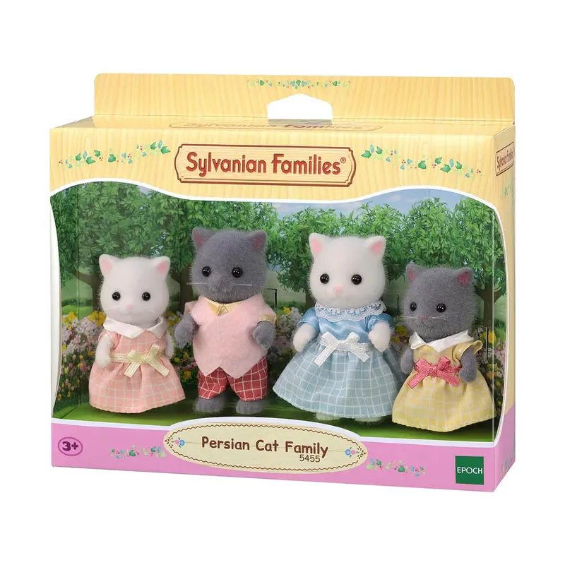 Persian Cat Family by Sylvanian Families
