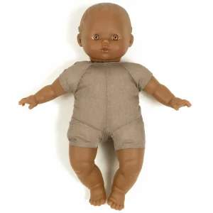 Sidonie Soft Bodied Doll (28cm Brown Eyes) by Minikane X Paola Reina