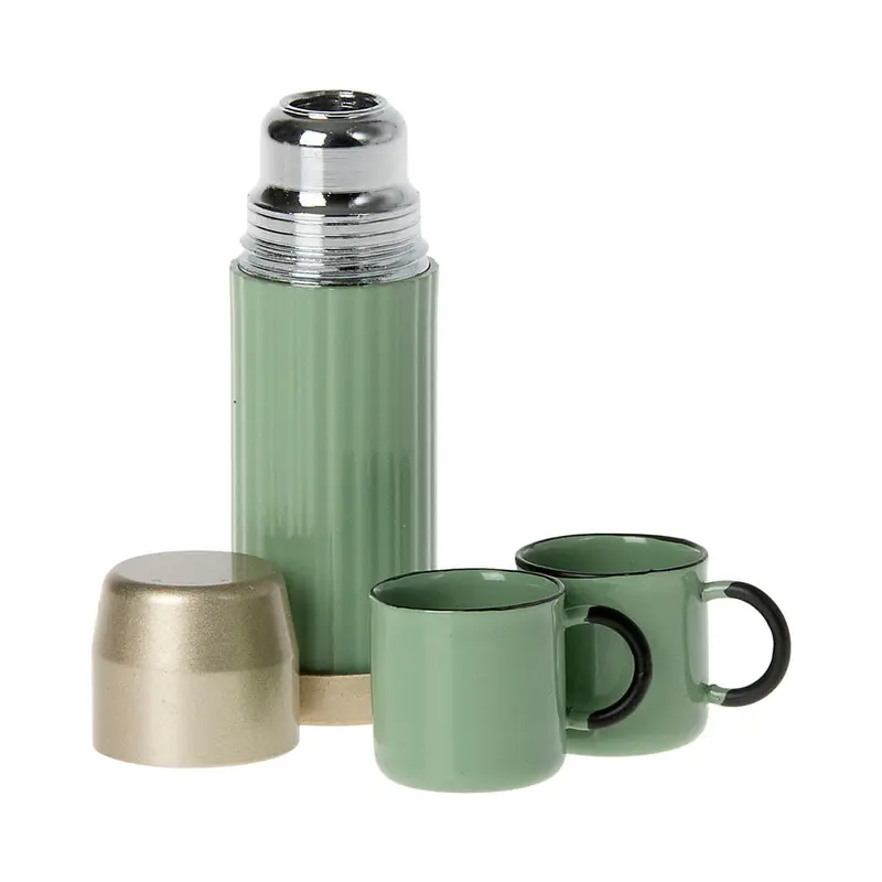 Thermos and Cup in Mint by Maileg
