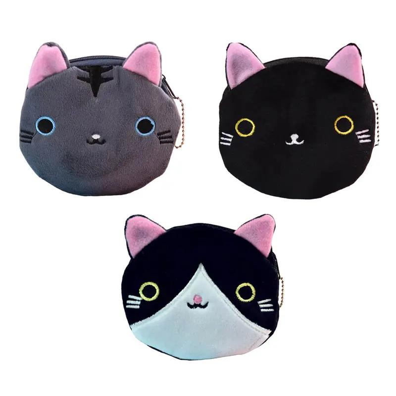 Velour Cat Purse by Hello Sakura