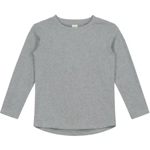 Baby Long Sleeve Tee in Grey Melange by Gray Label - Last One In Stock - 1-3 Months