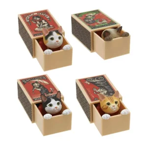 Cat Peek Matchbox Blind Box by Kitan Club
