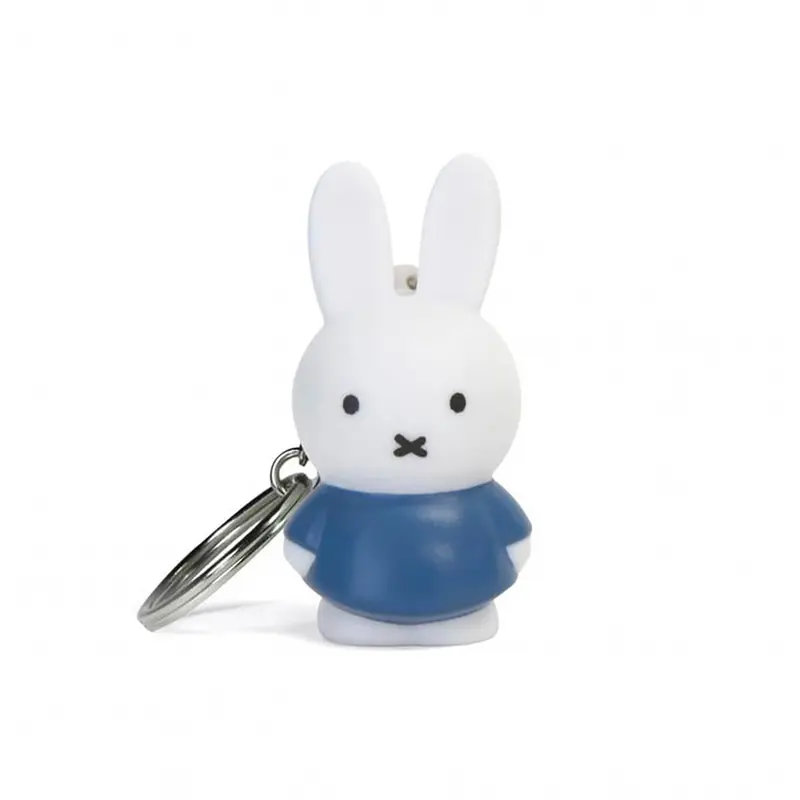 Classic Miffy Keyring in Blue (6cm) by Atelier Pierre