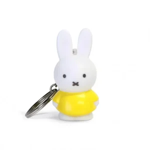 Classic Miffy Keyring in Yellow (6cm) by Atelier Pierre