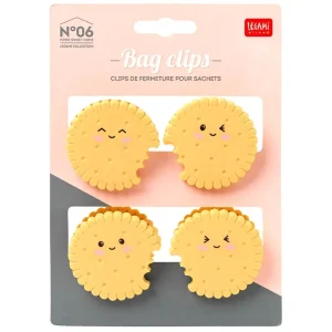 Cookie Set Of Bag Clips by Legami