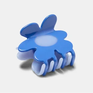 Flower Hair Claw in Periwinkle & Blue by Chunks