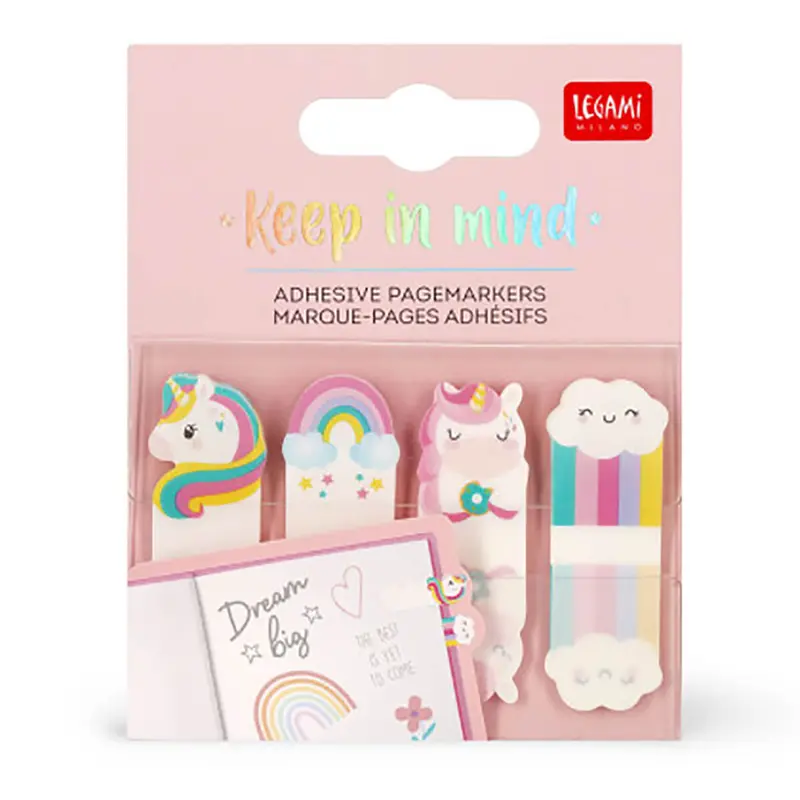 Keep In Mind Unicorn Page Markers by Legami