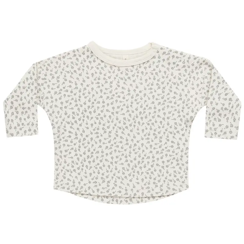 Long Sleeve Tee in Scatter by Quincy Mae