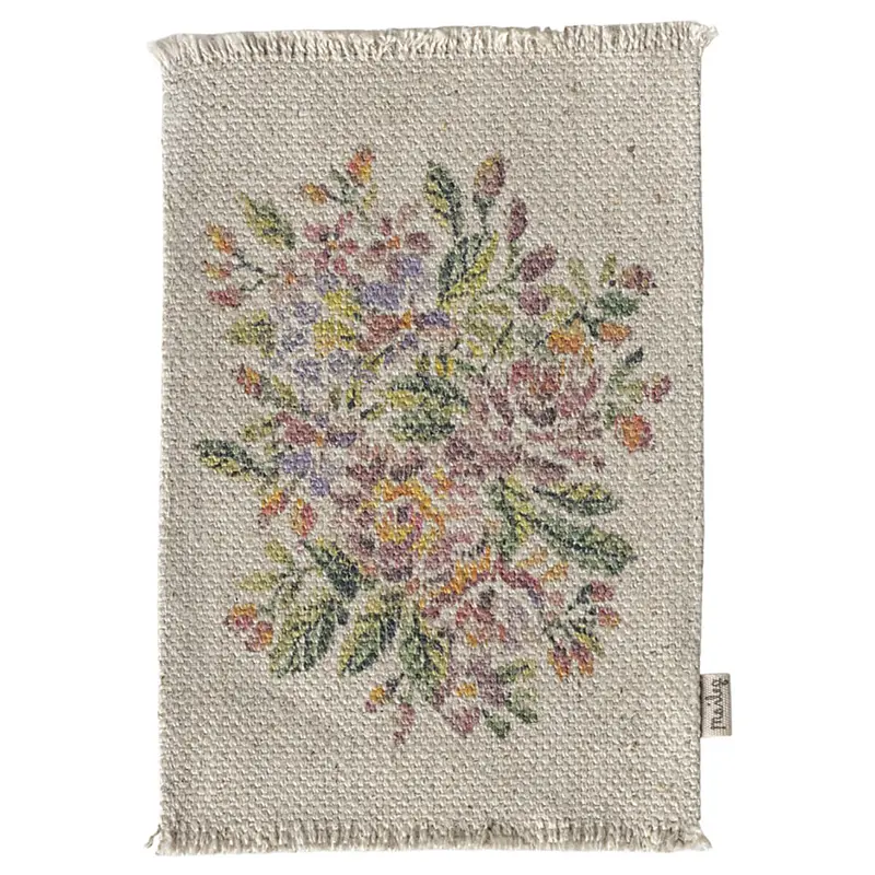Medium Floral Rug by Maileg