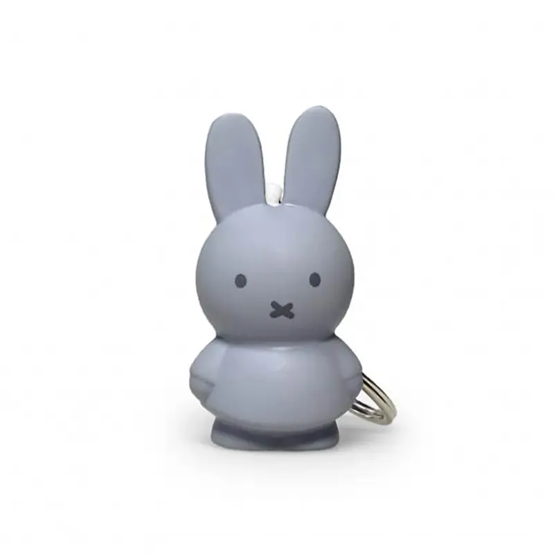 Miffy Keyring in Silver Blue (6cm) by Atelier Pierre