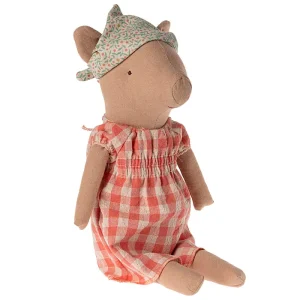 Pig in Dress & Hat (34cm) by Maileg