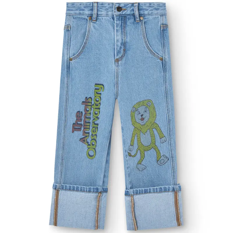 Ant Kids Jeans in Blue by The Animals Observatory