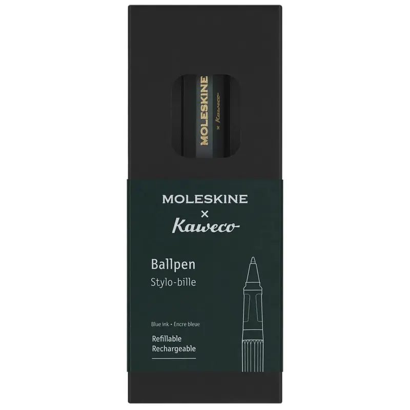 Ballpen in Green by Moleskine X Kaweco