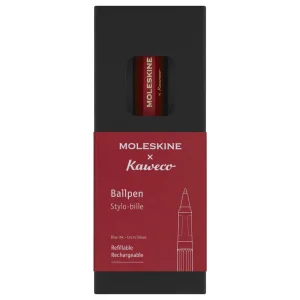 Ballpen in Red by Moleskine X Kaweco