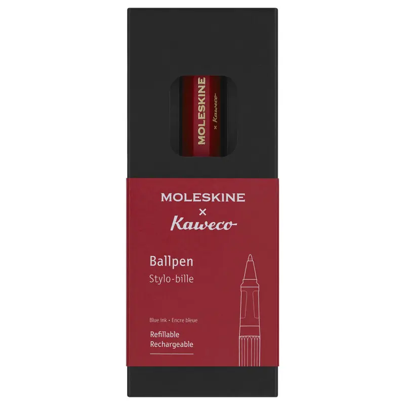 Ballpen in Red by Moleskine X Kaweco