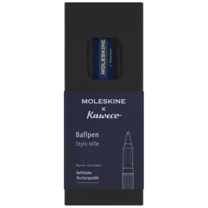 Ballpen in Sapphire Blue by Moleskine X Kaweco