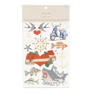 Boy Mix Tattoos in Sea Grand Sourire by Konges Sljd