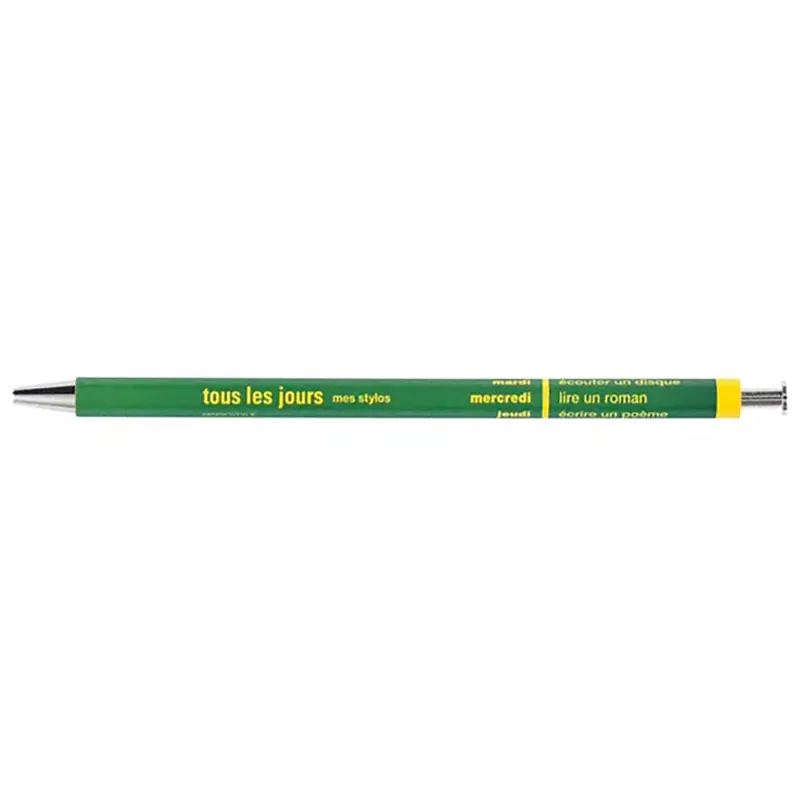 Days Ballpoint Pen in Olive by Marks Inc.