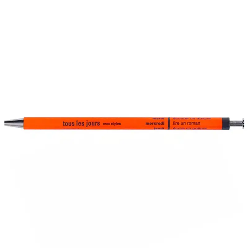 Days Ballpoint Pen in Orange by Marks Inc.