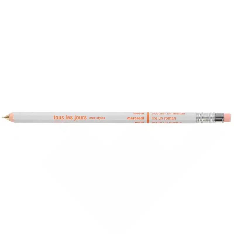 Days Mechanical Pencil With Eraser in Cool Grey by Marks Inc.