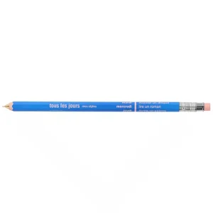 Days Mechanical Pencil With Eraser in Ocean Blue by Marks Inc.