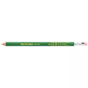 Days Mechanical Pencil With Eraser in Olive by Marks Inc.