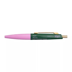 Days Mini Ballpoint Pen in Pink / Green by Anterique X Marks Inc.