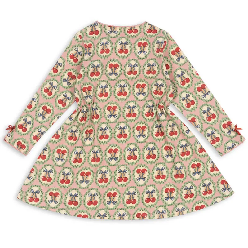 Drey Dress in Cherry Bow by Konges Slojd