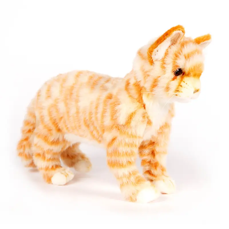 Ginger Cat Standing (30cm) by Hansa