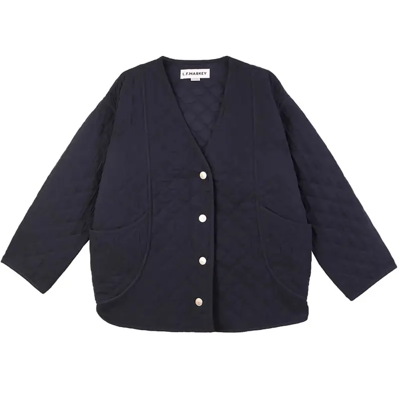 Harlow Jacket in Navy by L.F.Markey - Last One In Stock - UK 8