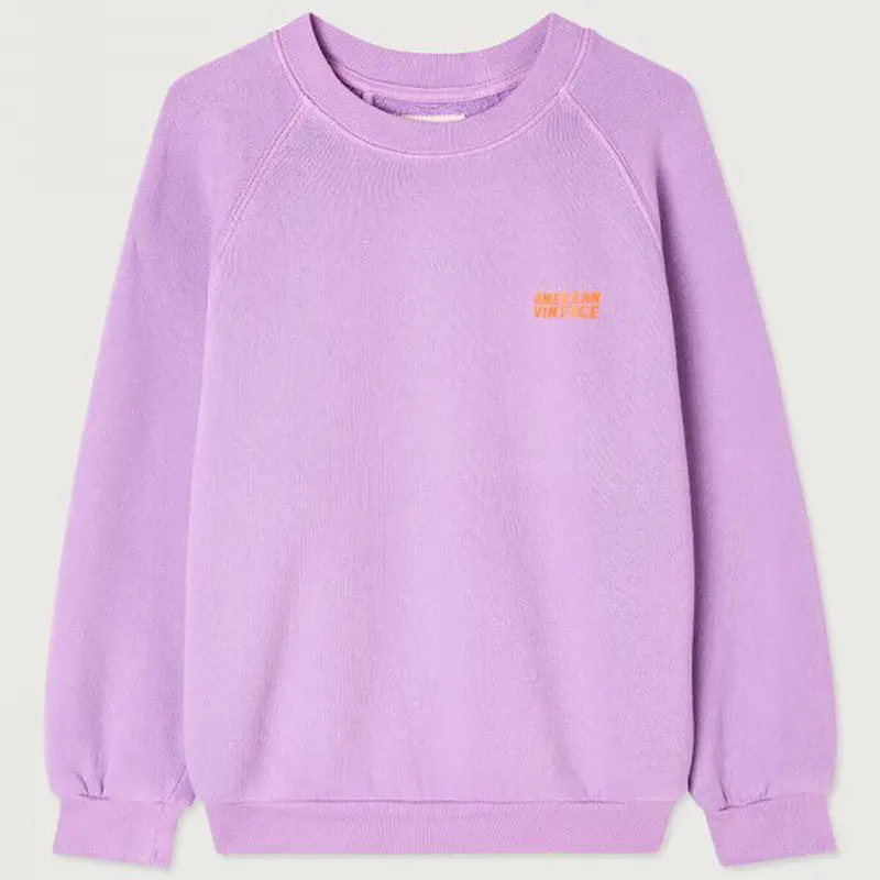 Izubird Kid's Sweatshirt in Parme Vintage by American Vintage - Last Ones In Stock - 3-5 Years