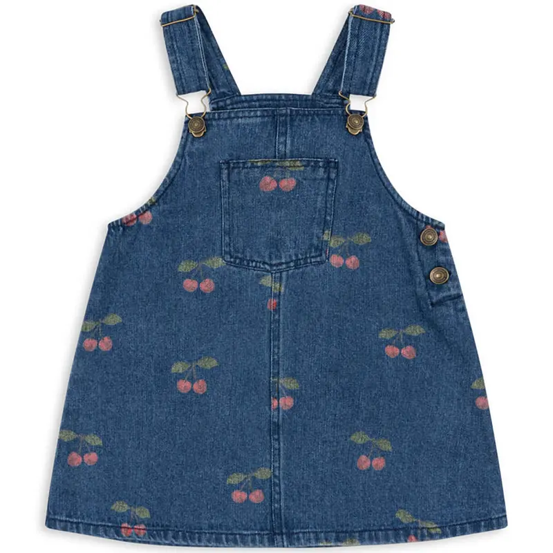 Magot Dress in Ma Grande Cerise by Konges Sljd - Last One In Stock - 9-10 Years