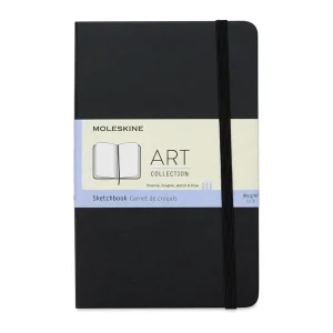 Medium Sketchbook (18cm) in Black by Moleskine