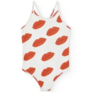 Octopus Kids Swimsuit in White by The Animals Observatory - Last Ones In Stock - 4-8 Years