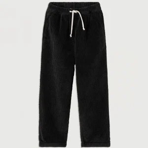 Padow Kid's Corduroy Trousers in Vintage Carbon by American Vintage