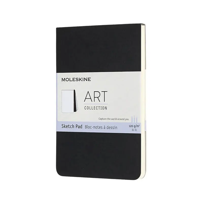 Pocket Sketch Pad (14cm) in Black by Moleskine