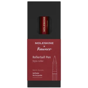 Rollerball Pen in Red by Moleskine X Kaweco