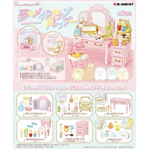 Sumikko Gurashi Dream Make-Up Dresser Blind Box by Re-Ment Japan