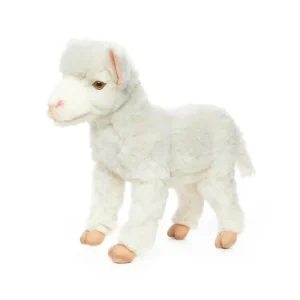 White Lamb Standing (32cm) by Hansa