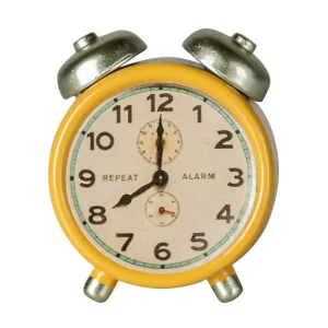 Alarm Clock in Yellow by Maileg