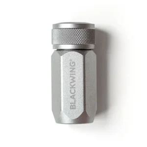 Blackwing One-Step Long Point Pencil Sharpener in Silver by Blackwing