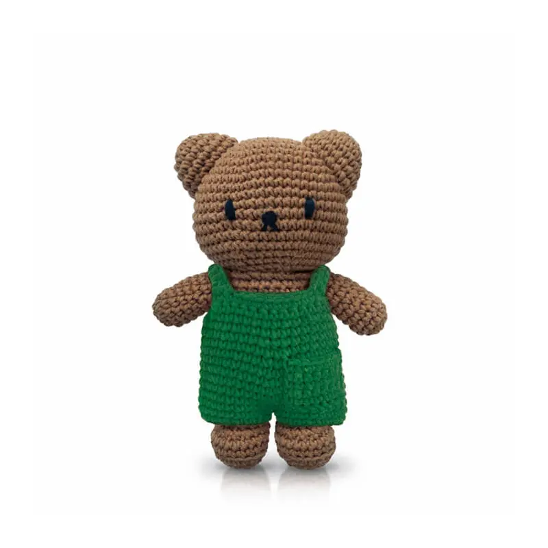Boris In His Green Overall by Miffy Handmade
