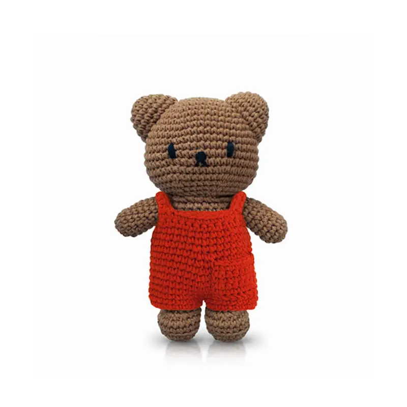 Boris In His Red Overall by Miffy Handmade